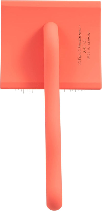 Transform Your Grooming Routine with the Big G Professional Slicker Brush for Dogs - Perfect for Goldendoodles, Labradoodles, and Poodles - Coral, Large