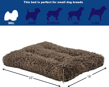 Cozy Up Your Pet's Space with the Small Quiettime Deluxe Coco Chic Pet Bed - Ultra-Soft, Machine Washable Comfort for Small Breeds