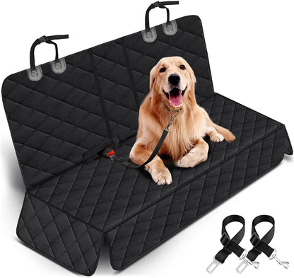 Ultimate Waterproof Dog Car Seat Cover - Protect Your Back Seat with Style and Comfort