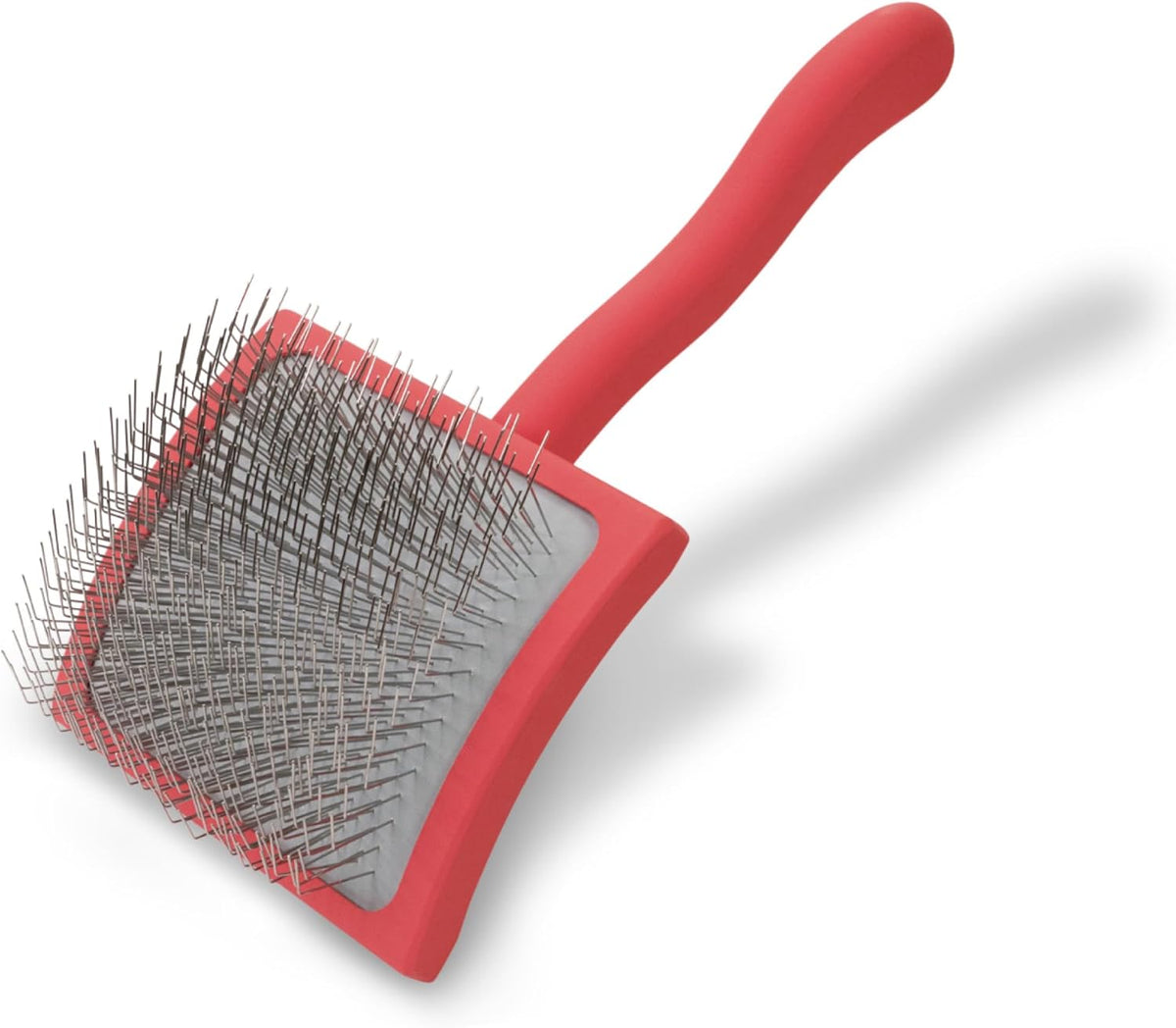 Transform Your Grooming Routine with the Big G Professional Slicker Brush for Dogs - Perfect for Goldendoodles, Labradoodles, and Poodles - Coral, Large