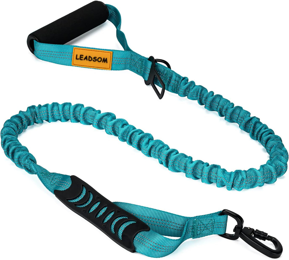 Experience Unmatched Control and Comfort with Our 6-Foot Heavy-Duty Elastic Bungee Dog Leash - Perfect for Medium to Large Dogs!